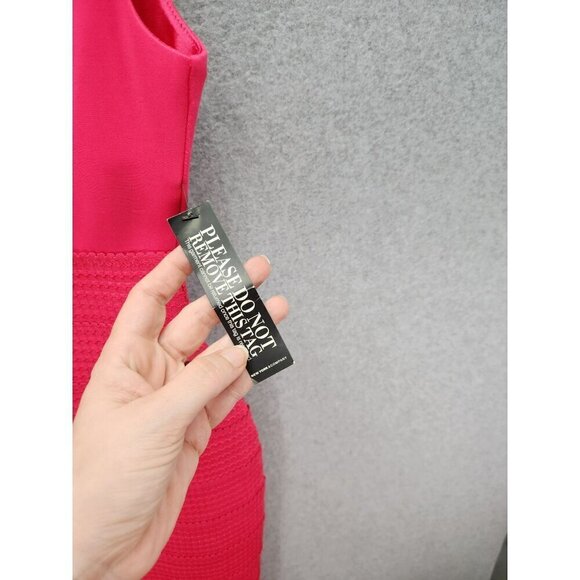 NY & Co. Pink Sleeveless Stretch Sheath Dress S - Picture 2 of 8